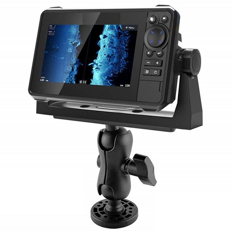 360度呼吸器付き魚群探知機ブラケット,ユニバーサルトランス - Fish Finder Case のレビューと価格