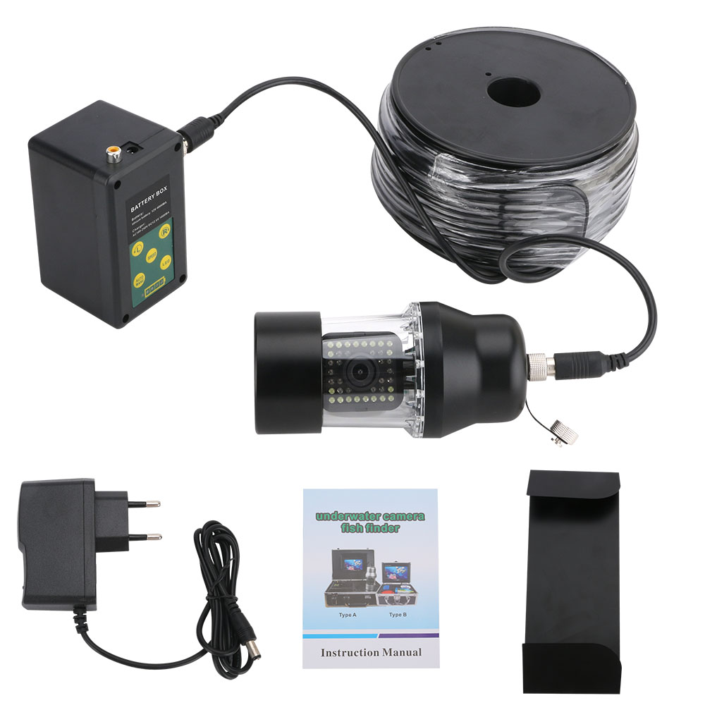 9 インチ DVR レコーダー 100 メートル水中釣りビデ - Underwater Camera のレビューと価格