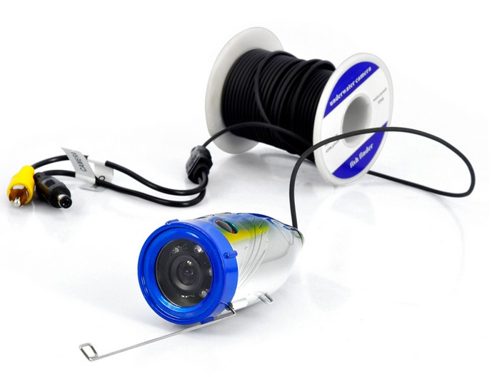 7 インチ 1000TVL HD 防水水中釣りビデオカメラ  - Underwater Camera のレビューと価格